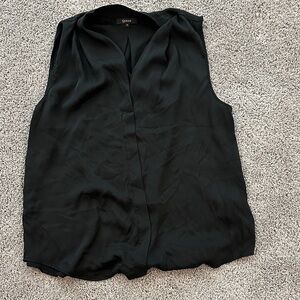 Quince Black Sleeveless Top